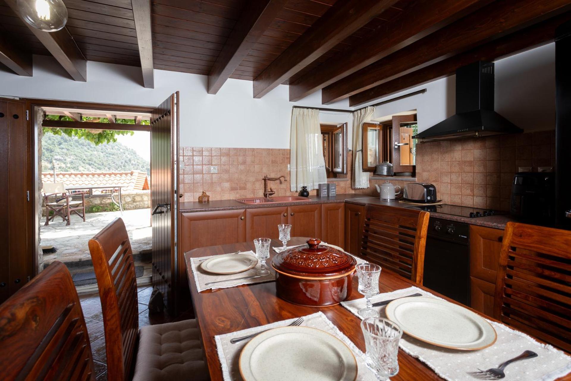 To Spiti Sto Castro Lägenhet Nafpaktos Exteriör bild