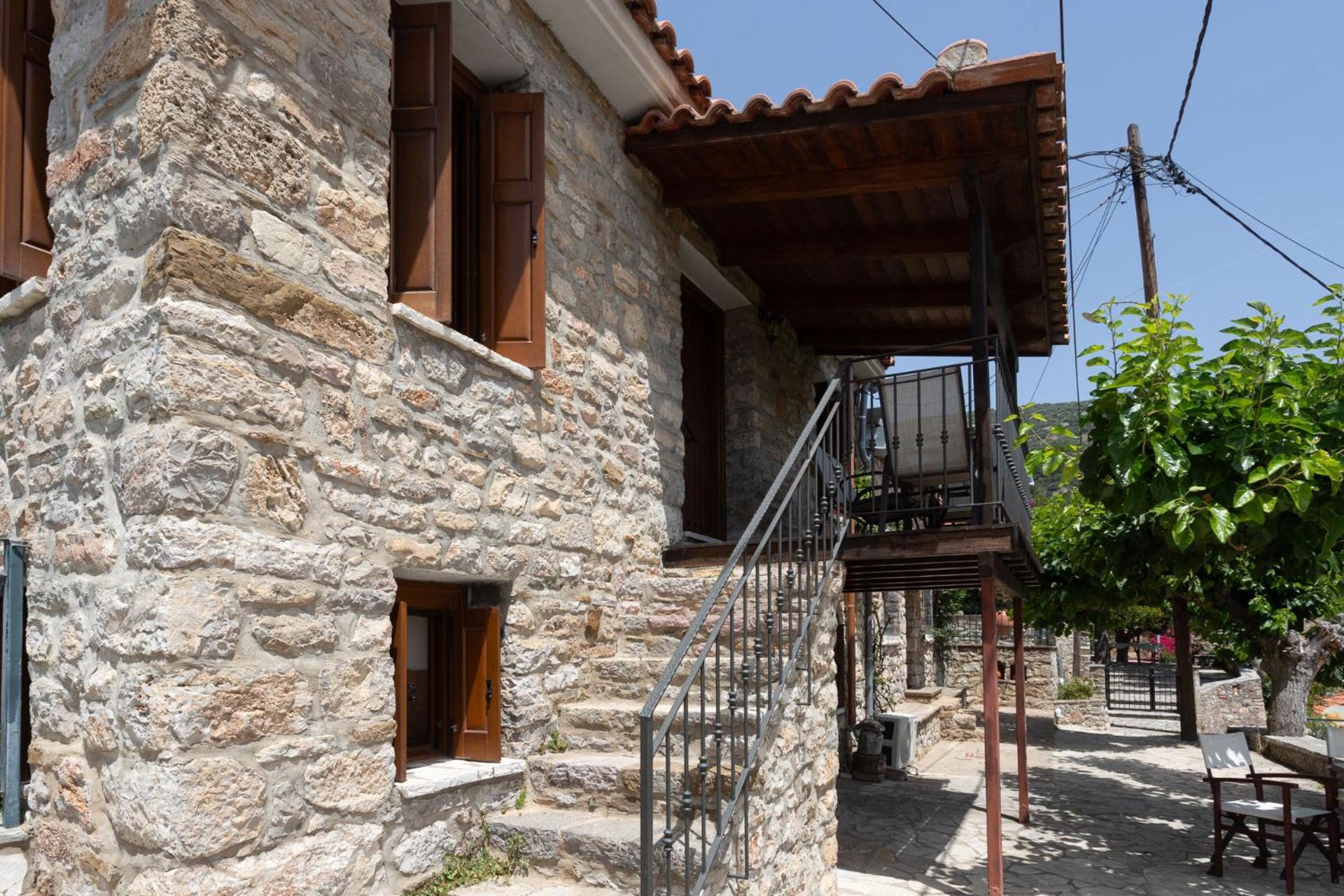 To Spiti Sto Castro Lägenhet Nafpaktos Exteriör bild