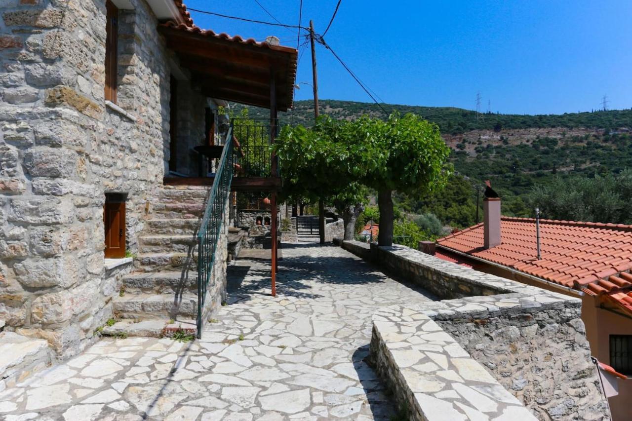 To Spiti Sto Castro Lägenhet Nafpaktos Exteriör bild